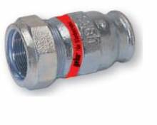 Produktbild: GEBO Temperguss-Klemmverbinder Muffe für Siederohr 25 mm x 3/4" AG