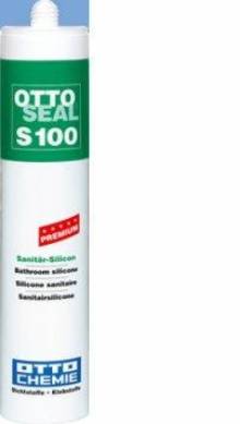 Produktbild: OTTOSEAL S 100 Premium Sanitär Silikon 300 ml Kartusche, silbergrau 