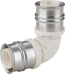 Produktbild: ALPEX 82816202  Bogen 90&deg; 16 x 16 mm, PPSU