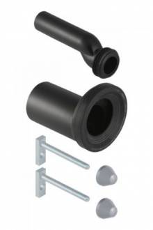 Produktbild: Anschlussgarnitur für Wand-WC etagiert um 25 mm, Ø 110 mm