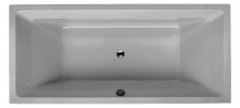 Produktbild: BEACH Duo-Badewanne 1800x800x450 mm,BH 180,Ablauf 52 mm,weiß