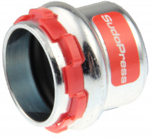 Produktbild: SudoPress C-Stahl Kappe VCC 301 d 22 mit EPDM O-Ring  (V-Kontur)