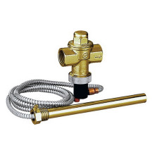 Produktbild: Caleffi Thermische Ablaufsicherung 5–110 °C. Einstellung: 98 °C. Kapillarlänge: 1,3 m