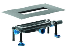 Produktbild: DALLMER DALLFLEX Ablauf A25 zu Duschrinne S4-DR Abgang waagrecht DN 40 Bauh&ouml;he 65mm