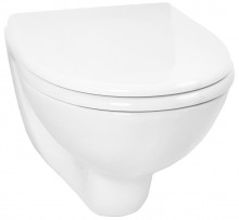 Produktbild: DIANA O100 Wand-Tiefspül-WC Kompakt kurze Ausladung 480 mm, weiß