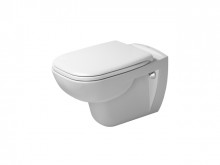 Produktbild: Duravit D-CODE Wand-Tiefsp&uuml;l-WC sp&uuml;lrandlos 355 x 545 mm, 4,5 Liter, wei&szlig;