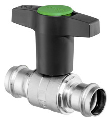 Produktbild: EASYTOP Kugelhahn Modell 2375 DN 32 35mm, m. Pressanschlüssen u. SC-C