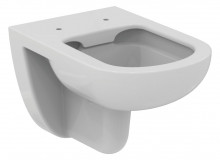 Produktbild: Ideal Standard EUROVIT PLUS Wand-Tiefspül-WC spülrandl. 360 x 530 mm, weiß