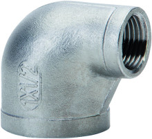 Produktbild: Edelstahl Winkel 90&deg;reduziert  V4A / G316  1/2" x 3/8" I/I