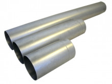Produktbild: FAL Rauch-/Abgasrohr feueraluminiert Länge 1000 mm DN 130