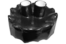 Produktbild: FLEXALEN Schrumpfmanschette Doppelrohr 2 x 25 mm, Hüllrohr 111 mm