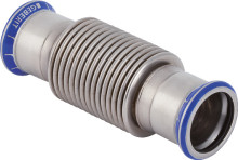 Produktbild: GEBERIT MAPRESS Axialkompensator Edelstahl 15 mm, Länge 151 mm