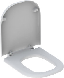 Produktbild: GEBERIT RENOVA COMFORT WC-Sitz antibakteriell, Scharnierwelle ES, weiß