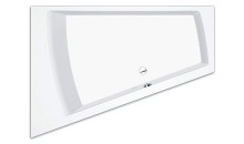 Produktbild: repaBAD GENF Duo Badewanne 180x130/65x46 cm Weiss - Links