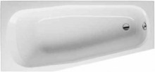 Produktbild: Galatea SPLASH Kleinraumwanne links 160x75/50x42 cm, SH 160/75, weiß