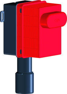 Produktbild: HL Rohbauset f&uuml;r WG-UP-Siphon DN 40/50, m. Befestigungsl., HL4000.0