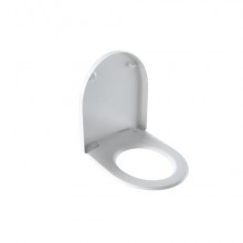 Produktbild: ICON WC-Sitz abnehmbar softclose, Scharniere Messing chrom,weiß