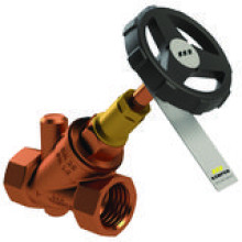 Produktbild: KEMPER WESER Freistrom-Absperrventil Rotguss  ohne Entleerung IG DN15 1/2"