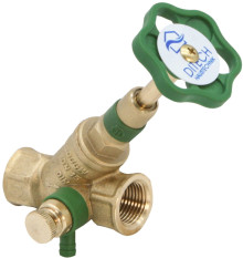 Produktbild: KFR-Ventil mit Entleerung DN15, Rp 1/2", steigend 