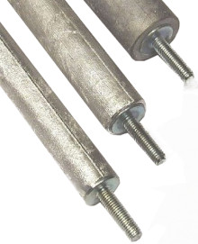 Produktbild: KOCH Magnesium-Stabanode, GA 8 x 30 mm &Oslash; 22 mm, L&auml;nge 500 mm