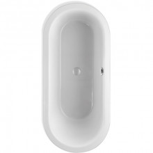 Produktbild: Mauersberger Crispa Oval-Badewanne 1800 x 800 x 450mm weiß 