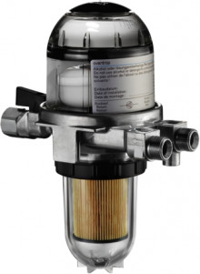 Produktbild: OVENTROP Heizölfilter/-entlüft. Toc-Duo3 3/8", mit Siku-Einsatz 25- 40 µm