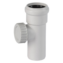 Produktbild: Ostendorf 332600 SKOLANsafe Reinigungsrohr DN 58, mit rundem Deckel 