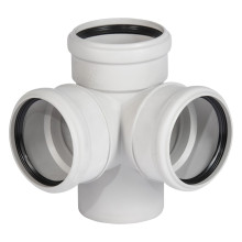 Produktbild: Ostendorf 335910 SKOLANsafe Eckdoppelabzweiger 87&deg; DN 110/110/110 