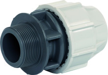 Produktbild: Plasson Anschlussverschraubung Typ 18, 20mm x 1/2" AG 