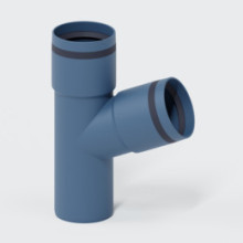 Produktbild: Poloplast 102216 POLO-KAL XS Abzweig PKXEA 67,5&deg; DN 50 / 50 