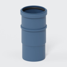 Produktbild: Poloplast POLO-KAL NG Langmuffe PKL DN 50  inkl. Doppellippendichtung  