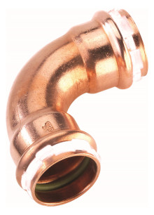 Produktbild: Press-Fitting Bogen 15 mm 90° IG/IG Solar