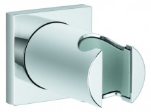 Produktbild: RAINSHOWER Wandbrausehalter n.verstellbar, m. eckiger Rosette, chrom Abverkauf