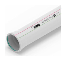 Produktbild: RAUPIANO PLUS Abflussrohr DN 50, Baul&auml;nge 2000 mm