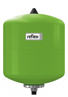 Produktbild: REFLEX Membran-Druckausdehnungsgefäß Refix DD 18 Liter , grün, 10 bar 