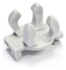 Produktbild: REHAU Drehclip quattro grau, f&uuml;r Rohrtr&auml;germatte