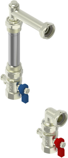 Produktbild: ROTH W&auml;rmemengenz&auml;hler-Set senkrecht Einbauh&ouml;he 360 mm, Einbaul&auml;nge 120 mm 