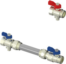 Produktbild: ROTH W&auml;rmemengenz&auml;hler-Set waagrecht f&uuml;r Edelstahlverteiler