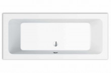 Produktbild: RepaBAD 0035202  Abano Rechteck Badewanne 180 x 80 x 41 cm  weiss 