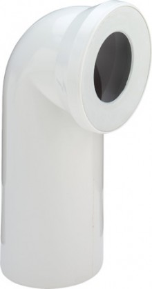 Produktbild: SANIT WC-Anschlussbogen 90° DN 100  weiß # 58103010099