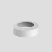 Produktbild: SANIT WC Flachrosette DN 100 weiß # 58301010099