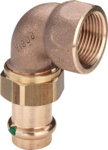 Produktbild: SANPRESS Winkelverschrbg. Rotg. 2255 54 mm x 2" IG flachdichtend