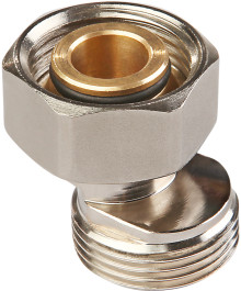 Produktbild: SIMPLEX Ausgleichsverschraubung, Messing 3/4" Eurokonus x 35mm (S-Anschluss)