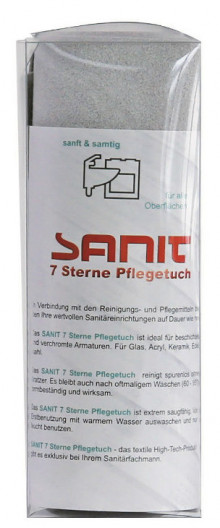 Produktbild: Sanit Chemie 7 Sterne Pflegetuch zur Pflege empfindl. Oberflächen, Dose