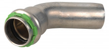 Produktbild: SudoPress Edelstahl Bogen VCE 040 d 15 I/A 45° mit EPDM O-Ring