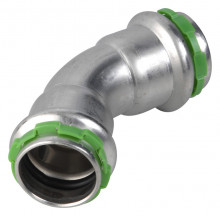 Produktbild: SudoPress Edelstahl Bogen VCE 041 d 15 I/I 45° mit EPDM O-Ring