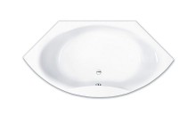 Produktbild: repaBAD TAURUS OE  Eckbadewanne 141x141x46 cm Weiss ohne Ecke