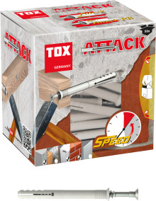 Produktbild: TOX Nageldübel Attack Metal 6/40, (50 Stück)