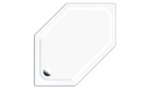 Produktbild: TURIN Sechseck Duschwannentr&auml;ger 100x100