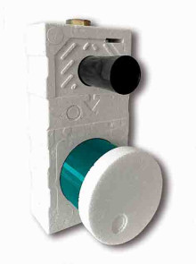 Produktbild: UP-Wasserzähler-Modul UP-fix-Clever easy UNO, 1 x 3/4"IG